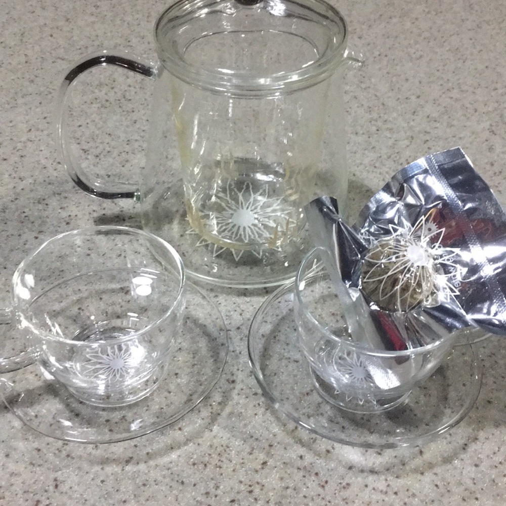 ☕️☕️☕️Tea posy tea pot set